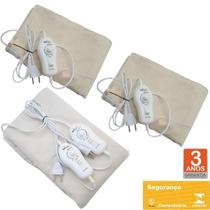 Kit Lençol Térmico Cama 1 King 193x203cm E 2 Solteiro 88x188cm Luxo 10 Temp - Sulterm Kit Lençol Térmico Cama 1 King 193x203cm E 2 Solteiro 88x188cm Luxo 10 Temp - Sulterm