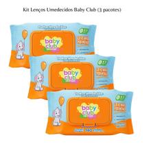 Kit Lenços Toalhas Umedecidas Baby Club 140 Folhas Aloe Vera (3 unidades) Kit Lenços Toalhas Umedecidas Baby Club 140 Folhas Aloe Vera (3 unidades)