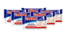 Kit Lenços Umedecidos Cotton Antissépticos c/ 288 Toalhas