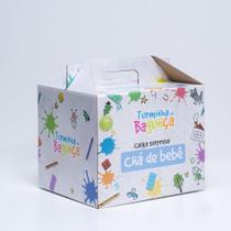 Kit Lenços Umedecidos e Chá de Bebê Turminha da Bagunça Kit Infantil - 10 Itens Kit Lenços Umedecidos e Chá de Bebê Turminha da Bagunça Kit Infantil - 10 Itens