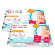 Kit Lenços Umedecidos Meu Bebê Minha Vida 90 Unidades - Nutriex Kit Lenços Umedecidos Meu Bebê Minha Vida 90 Unidades - Nutriex