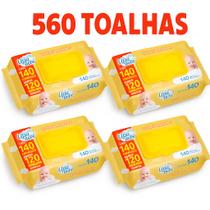 Kit Lenços Umedecidos Upa Bebê Sem Álcool Kit Toalhas Umedecidas Pacotes com 140 Toalhas Kit Kit Lenços Umedecidos Upa Bebê Sem Álcool Kit Toalhas Umedecidas Pacotes com 140 Toalhas Kit