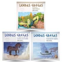 Kit Lendas Gregas: Mistérios, Heróis e Aventuras - Medusa + Guerra de Troia + Atenas