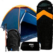 Kit Lengedario Barraca 2 Pessoas Mochila Saco Dormir Bastão Kit Lengedario Barraca 2 Pessoas Mochila Saco Dormir Bastão