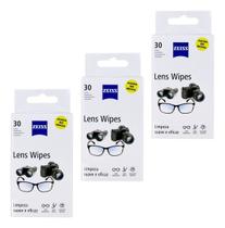 Kit Lens Wipes Zeiss C/ 90 Lenços Umedecidos