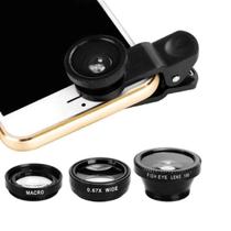 kit lente 3x1 em fotos de telefone - kit lente 3x1 selfie de celula