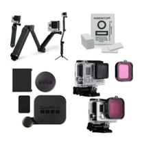 Kit Lente Bastão Filtro Ant Fog - Gopro Hero 3/4 Kit Lente Bastão Filtro Ant Fog - Gopro Hero 3/4