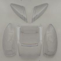 Kit Lente Lanterna E Piscas Biz100 1998 até 2005 Cristal