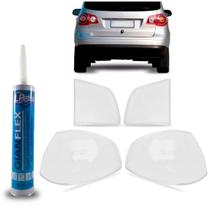 Kit Lente Lanterna Traseira Spacefox 06 A 09 Cola Silicone