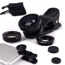 kit lente tira fotos celular - kit lente 3x1 selfie de celula