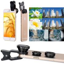 kit lente tira fotos de telefone - kit lente 3x1 selfie de celula