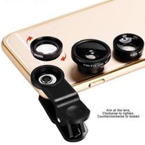 kit lente tira para fotos de celular - kit lente 3x1 selfie de celula