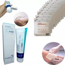 Kit Lesao Gel Phmb Clean Hex + 10 Alginato Calcio 10x10cm