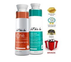 Kit Let Me Be Cauterização Cauter One 500 ml + Progressiva Organic Passo Único 500 ml