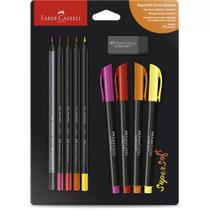 Kit Lettering Supersoft cores quentes e frios Faber-Castell