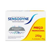 Kit Leve 3 Pague 2 Sensodyne Branqueador Extra Fresh Creme Dental para Dentes Sensíveis 90g Kit Leve 3 Pague 2 Sensodyne Branqueador Extra Fresh Creme Dental para Dentes Sensíveis 90g