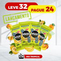 Kit Leve 32 Camisinha Mix Tropical Prudence Com 8 Cada Embalagem