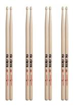 Kit Leve 4 Pague 3 Baq.vic Firth American Classic 5b P.mad.