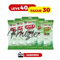Kit Leve 40 Pague 30 Preservativo camisinha Rilex Sabor Menta- (5 Pctes c/ 8 Cada) Kit Leve 40 Pague 30 Preservativo camisinha Rilex Sabor Menta- (5 Pctes c/ 8 Cada)