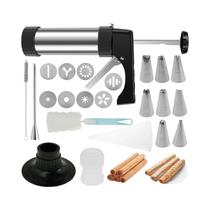 Kit Leve De Fabricação De Churros Em Aço Inoxidável Máquina Churrera Para Fazer Churros Conjunto De