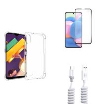 Kit LG K22 + Cabo de dados + Capa + Pelicula De Vidro 3D