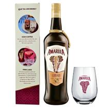 Kit licor amarula tradicional 750ml com copo dubai Kit licor amarula tradicional 750ml com copo dubai