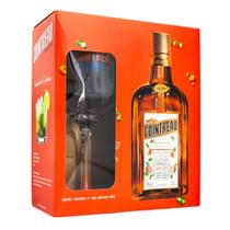 Kit Licor Cointreau 700ml + Taça Kit Licor Cointreau 700ml + Taça