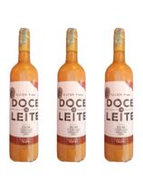 Kit Licor Fino De Doce De Leite Dom Tápparo 750ml - 3 unidades