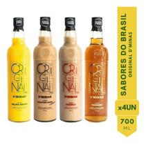 Kit Licor Sabores Do Brasil Original D'minas - 4 Unid Kit Licor Sabores Do Brasil Original D'minas - 4 Unid