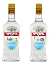 Kit Licor Stock Anisette - Creme De Anis 720ml 2 Unidades