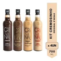 Kit Licores Cremosos: Marula, Avelã, Doce De Leite E Paçoca Kit Licores Cremosos: Marula, Avelã, Doce De Leite E Paçoca