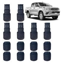 Kit Lift 10cm E Coxim Cabine E Carroceria Hilux 2016/...