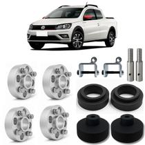 Kit Lift 2 polegadas Espaçador 38mm Saveiro G5 Em diante Kit Lift 2 polegadas Espaçador 38mm Saveiro G5 Em diante