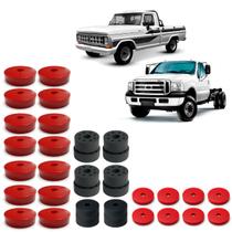 Kit Lift 2cm PU Calço Coxim Cabine + Carroceria F1000/f4000