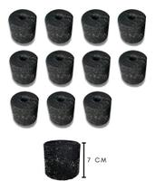 Kit Lift 7cm Calço Coxim Cabine E Carroceria D20/d10