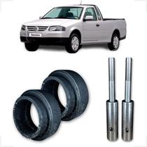 Kit lift Calço Mola Traseiro Elevar 35mm Saveiro até G4+prol