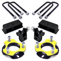 Kit Lift Calço Preto Dianteiro Traseiro L200 Triton 2014