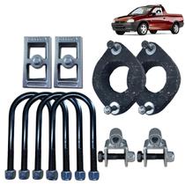 Kit Lift Completo 4cm Com Prolongador Picape Corsa Elevar