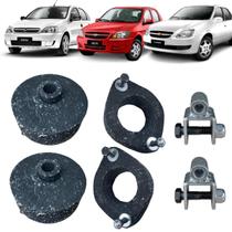 Kit Lift Completo 4cm Prolongador Elevar Corsa Celta Classic Kit Lift Completo 4cm Prolongador Elevar Corsa Celta Classic