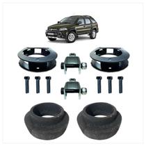 Kit lift Completo Dianteiro Traseiro +Prolonga Palio Weekend