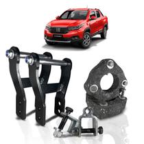 Kit Lift Completo Regulável 1 ou 2 Polegadas Strada 2020/... Kit Lift Completo Regulável 1 ou 2 Polegadas Strada 2020/...