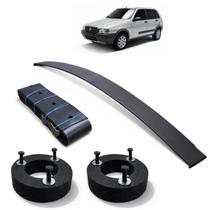 Kit Lift Feixe de Mola Suspensão 5cm Diant 4cm Uno Quadrado
