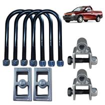 Kit Lift Traseiro Completo 4cm Com Prolongador Picape Corsa