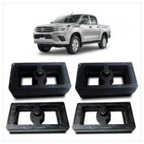 Kit Lift Traseiro Hilux 2005/... Envio Imediato 6cm Aço