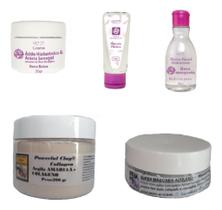 Kit Lifting Facial 5 Produtos Uso Profissional E Home Care Kit Lifting Facial 5 Produtos Uso Profissional E Home Care