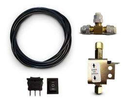 Kit Ligação Buzina Ar C/válvula Solenoide 24v Caminhão