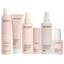 Kit Light, Perfect, Volumizer, Snow Pó, Thermal e Soft Oil Rigolim