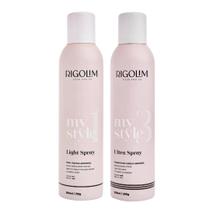 Kit Light Spray Cera Líquida e Ultra Extra Forte Rigolim