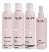 Kit Light Spray, Dark, Ultra e Fix Rigolim