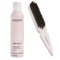 Kit Light Spray + Escova Antifrizz Rigolim Kit Light Spray + Escova Antifrizz Rigolim